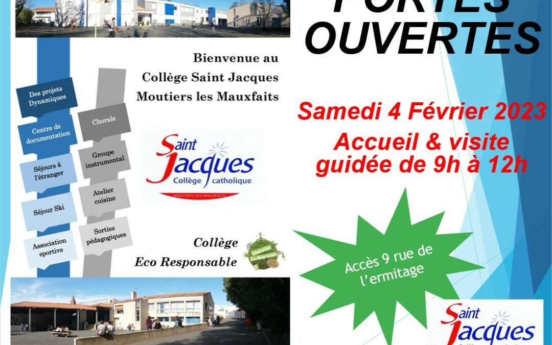 Rappel – Portes ouvertes 2023